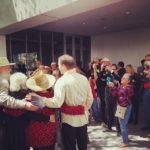 IN C composer and minimalist icon Terry Riley greets fans at the Hammer Museum.