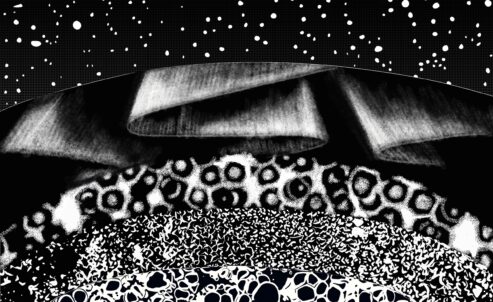 black and white textures