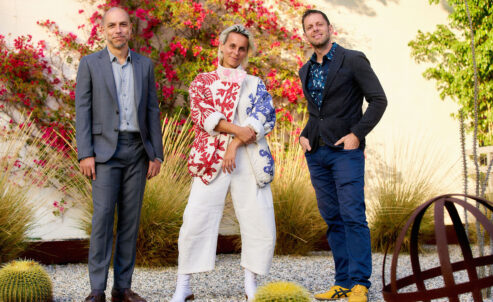 Portrait of Malik Gaines, Ashe Fure, and Yuval Sharon